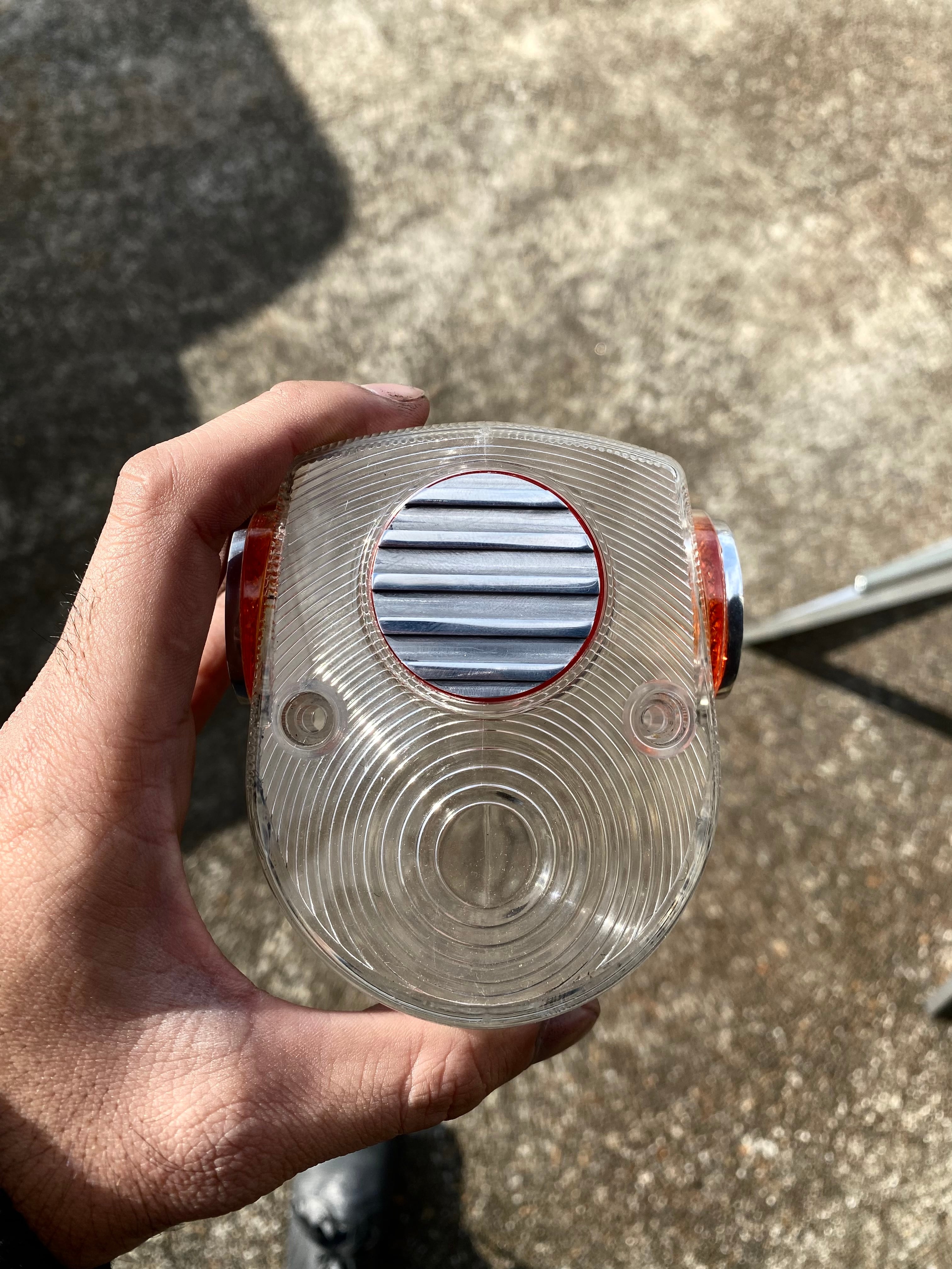 モンキー ダックス シャリー カブ テールランプアルフィンリフレクター