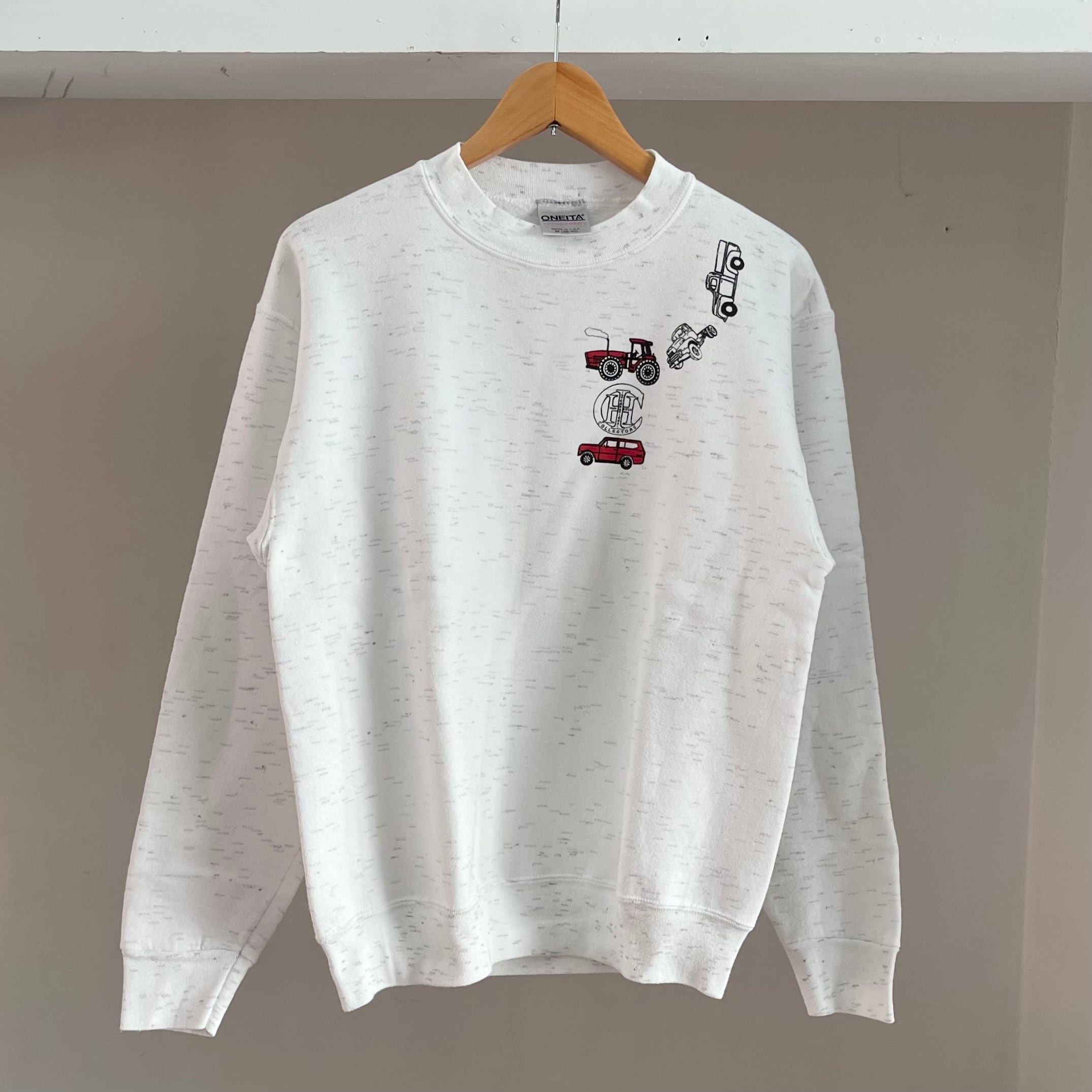 【Sz:M】90s ONEITA「車」 スウェット MADE IN USA