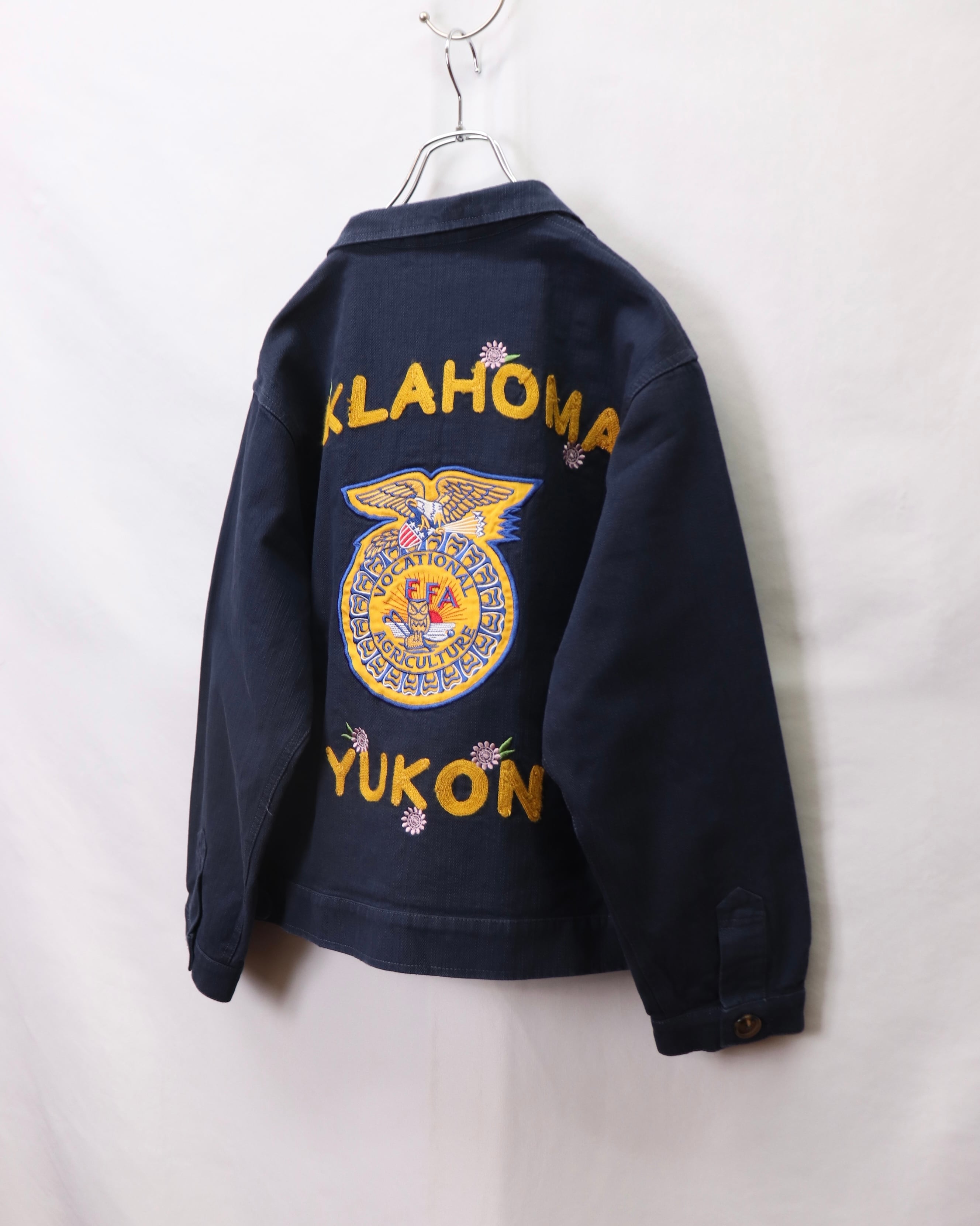 HOUSTON】FFA JACKET / NAVY | ROGER'S North land
