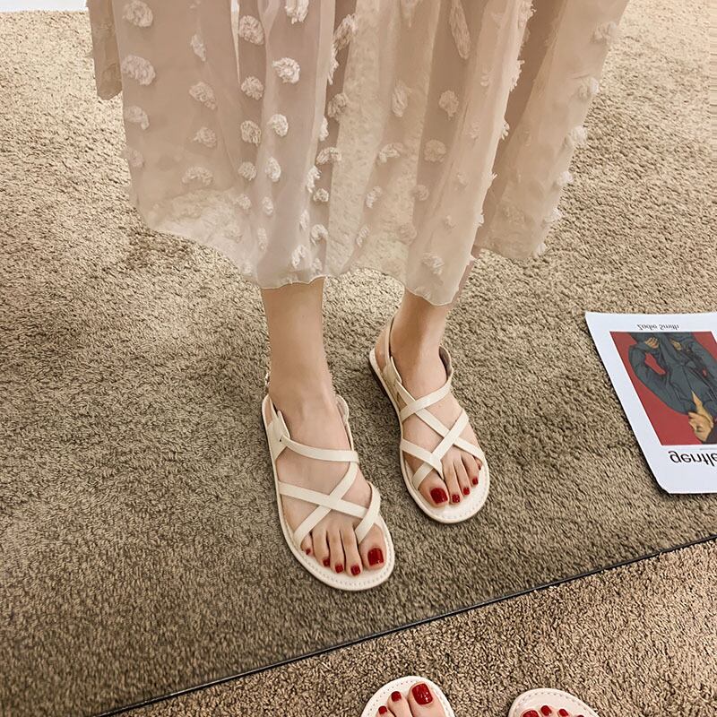 サンダルサマーレッドスタンダードバックルセット 靴 シューズ レトロ 夏物 フェイクシューズ58529585998