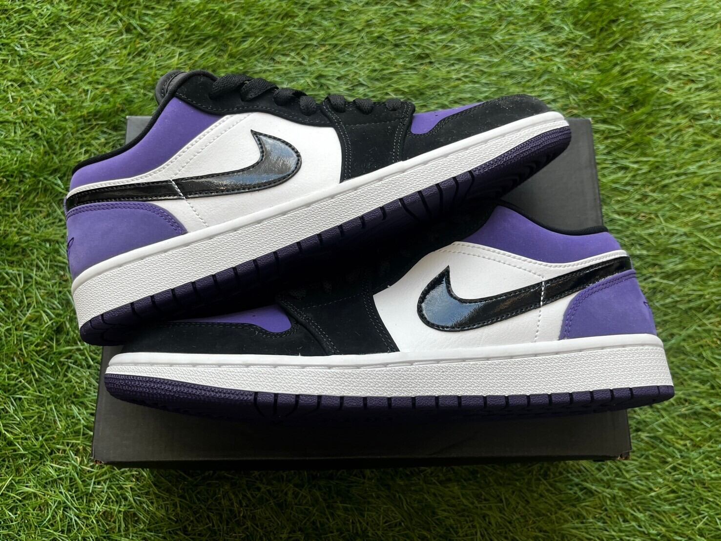 NIKE AIR JORDAN 1 LOW COURT PURPLE 553558-125 26.5cm 34485 | BRAND 