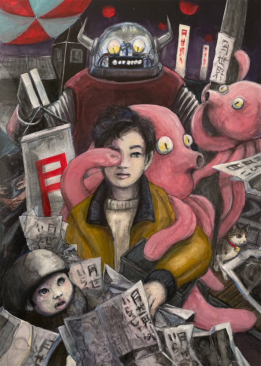 電人M 作：チェリー木下 | Gallery Zaroff Net Store