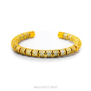 pave gold bracelet