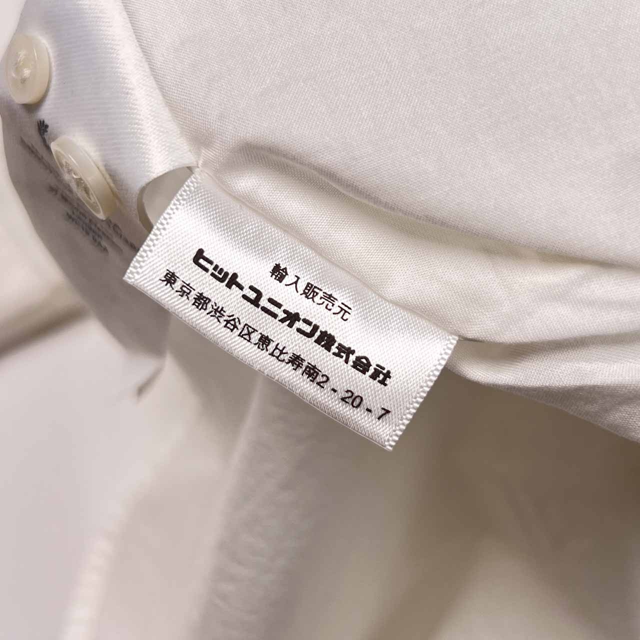 FRED PERRY フレッドペリー BD ボタンダウン 半袖シャツ L/ホワイト メンズ