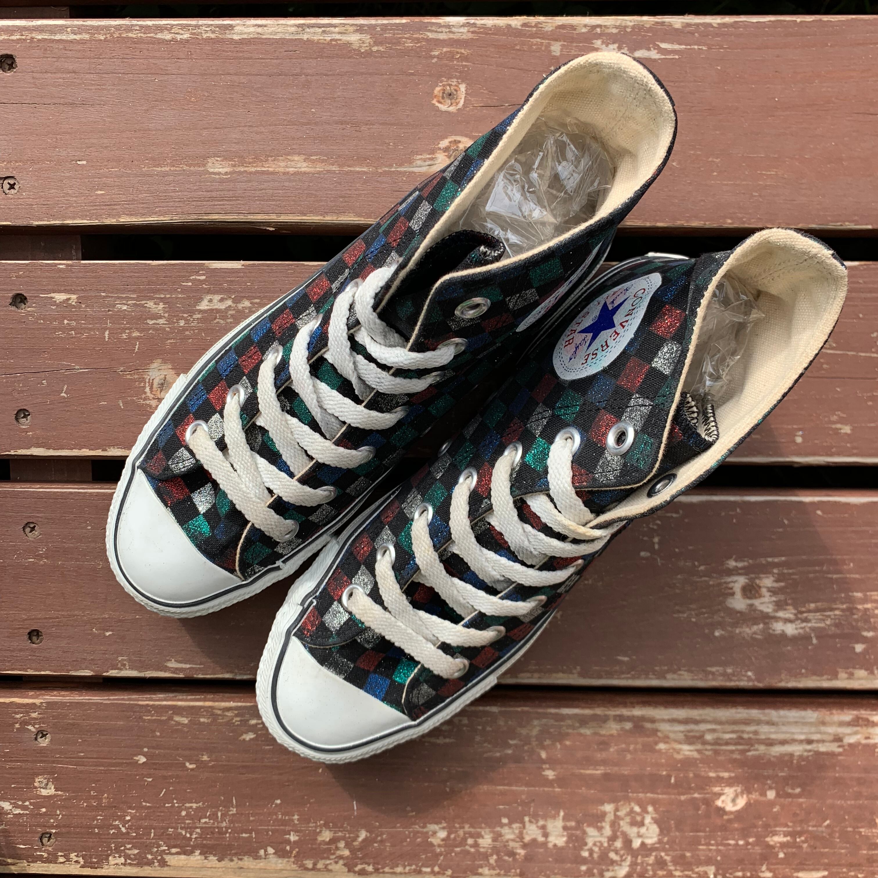☆新同☆24.5㎝☆ 90's日本製！コンバース オールスター HI W557 90's日本製！converse ALL STAR HI コンバース オールスター ハイ W557