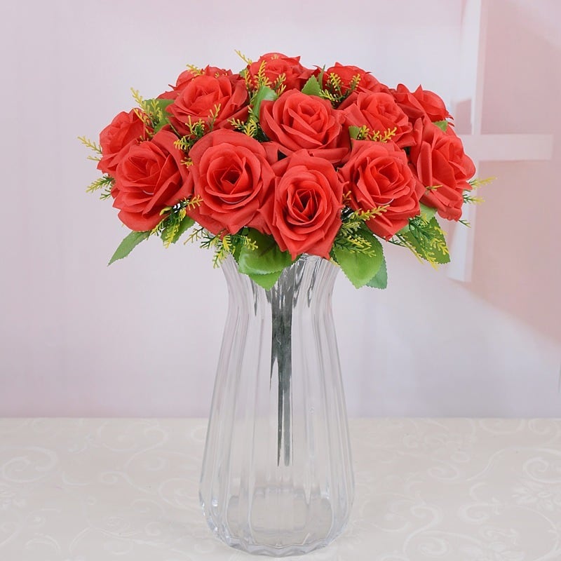 コスプレアイテム 撮影用アイテム 薔薇 花束 ブーケ 造花