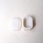 白にピンクのお花のケース