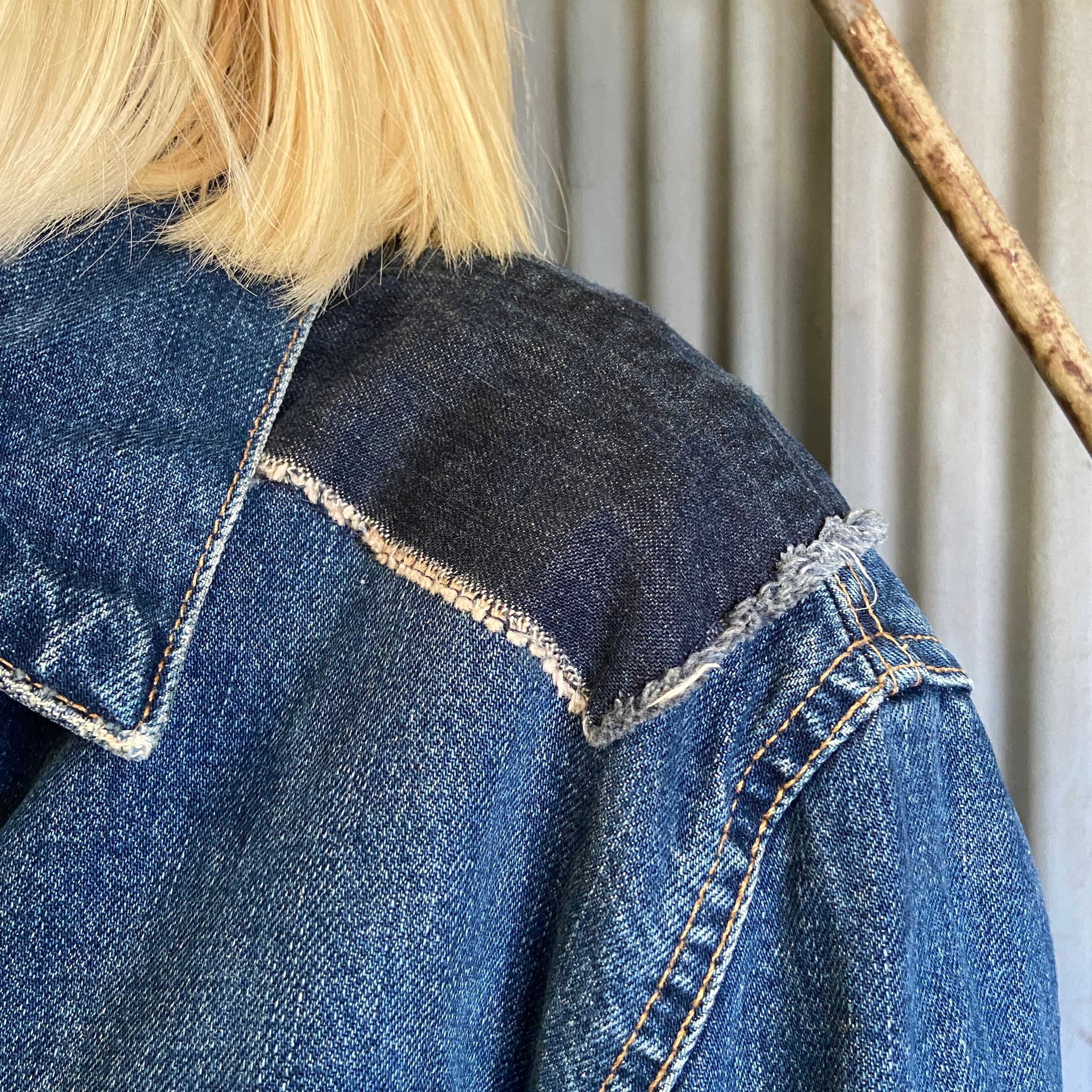00年代 Levi's ユーロリーバイス 70500 カスタム デニムジャケット