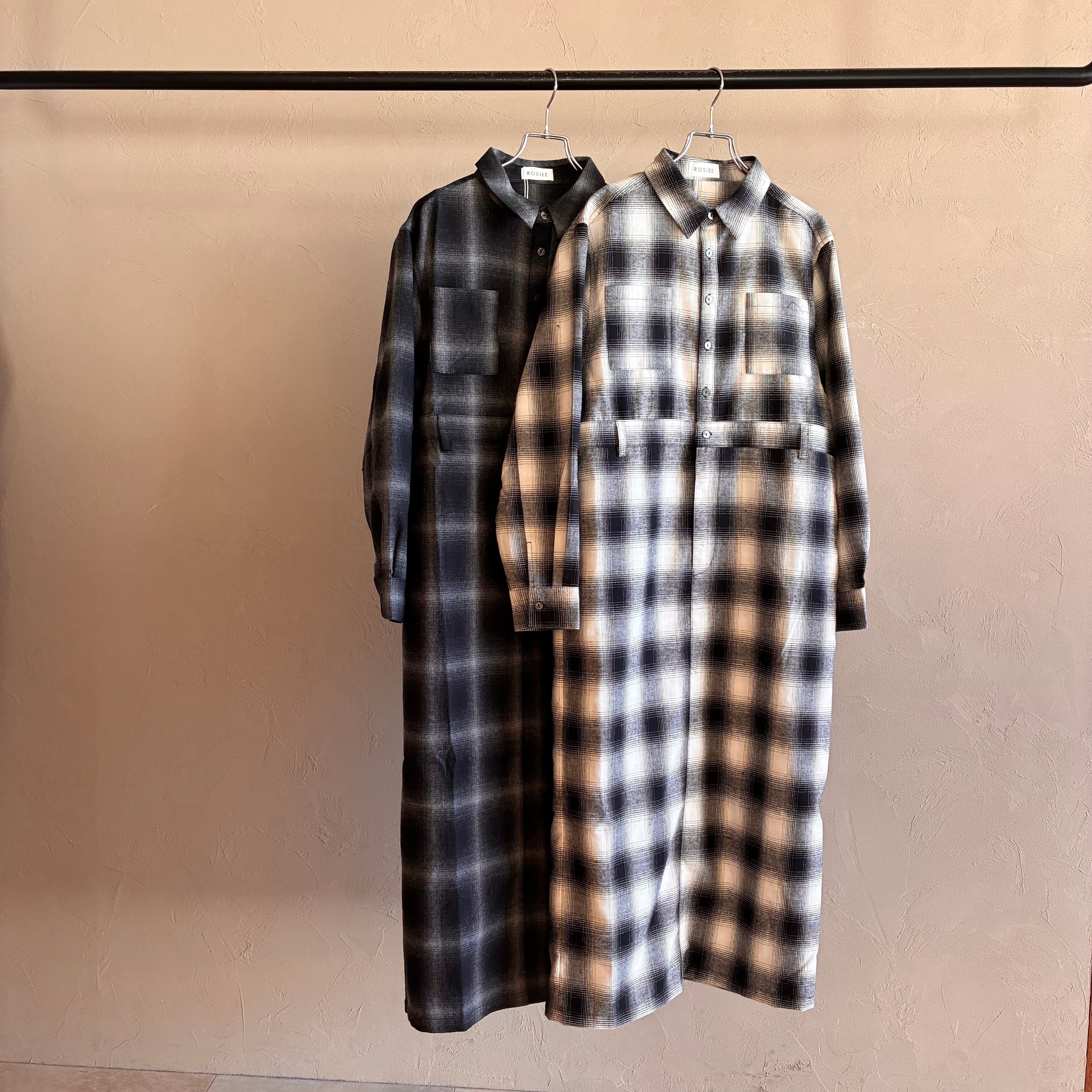 ROSIEE 】オンブレチェックワンピース | valance 福井｜レディース