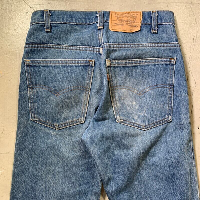 80's Levi's リーバイス 519-0217 デニムパンツ ストレート オレンジ