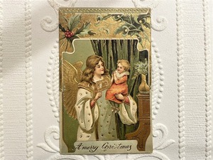 【GPG020】【Christmas】antique card /display goods