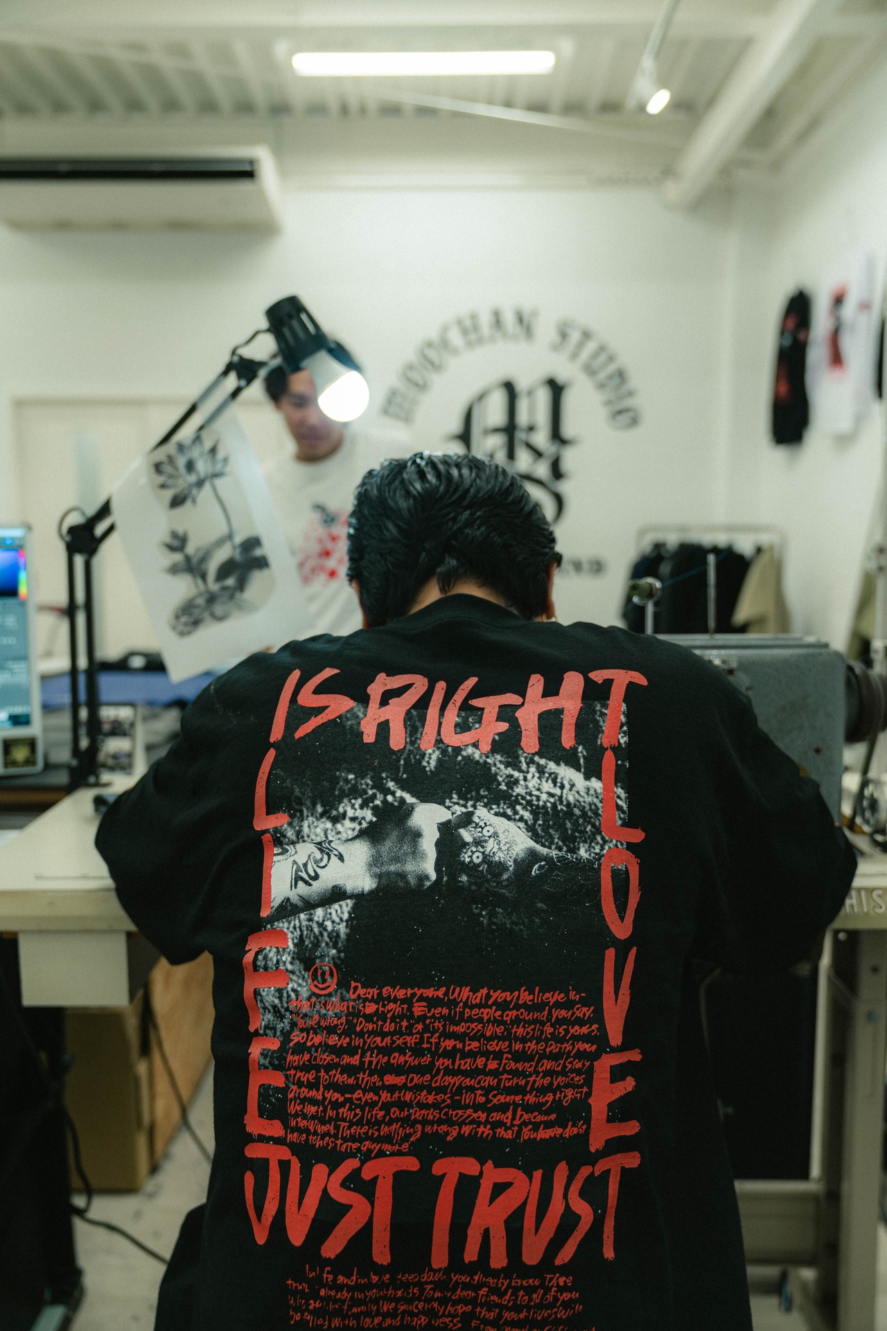 MOOCHAN×SHISHUMANIAコラボロンT(PRO CLUB BODY)
