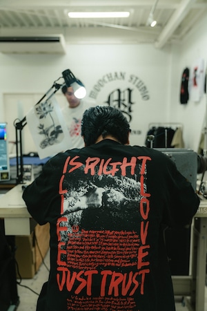 MOOCHAN×SHISHUMANIAコラボロンT(PRO CLUB BODY)