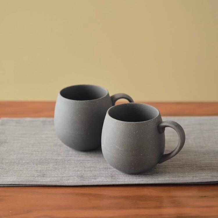 再生備前シリーズ マグカップ グレイカラー | RI- CO from the continue.