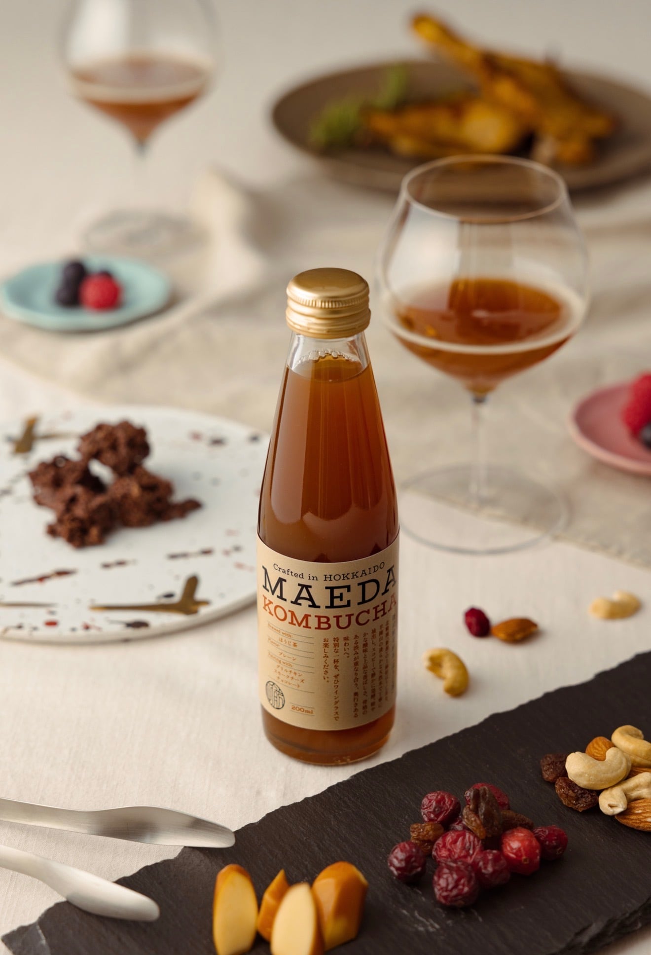 MAEDA kombucha ほうじ茶 4本 | HAKKO GINGER