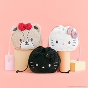 HELLO KITTY × BRILMY ZUBORA KINCHAKU POUCH