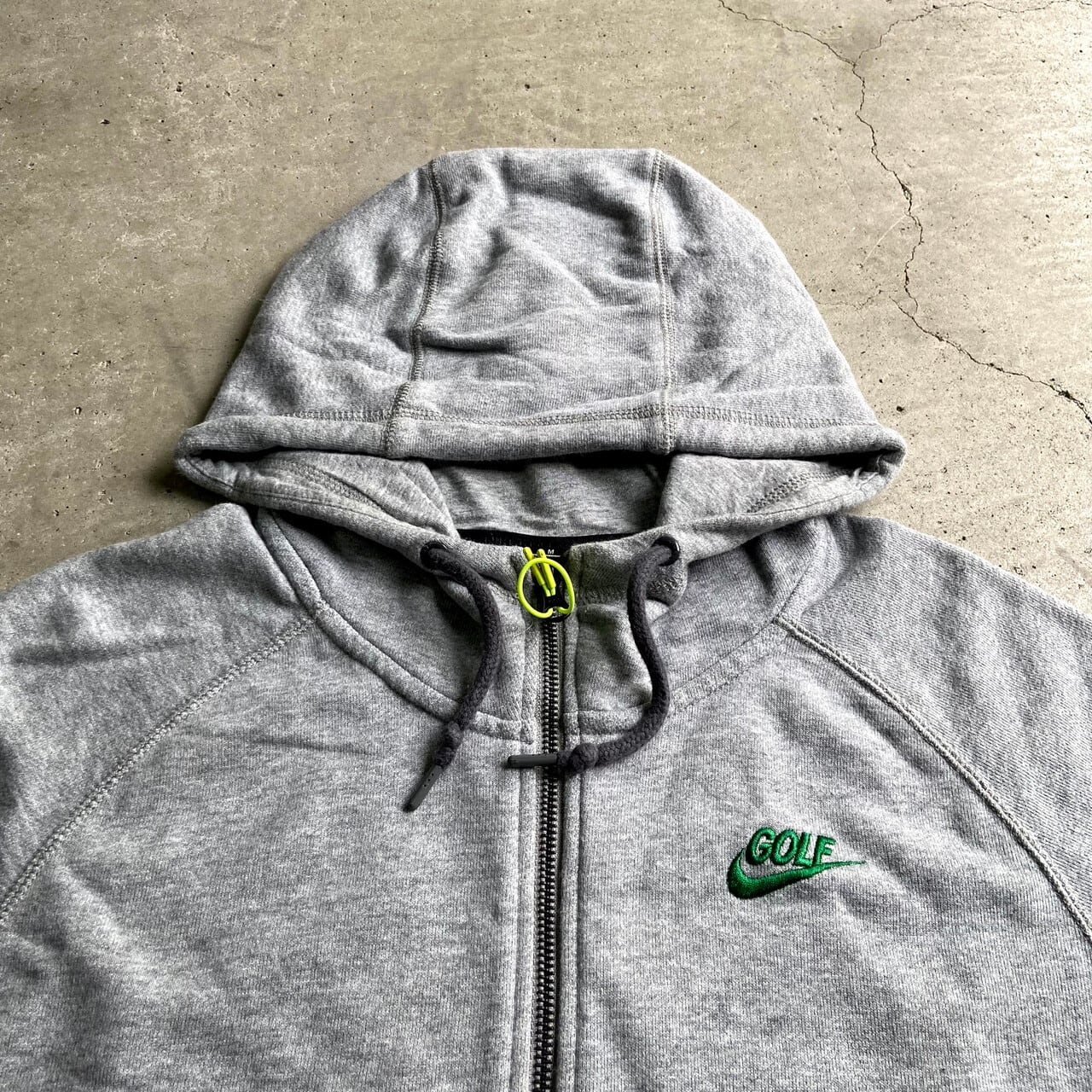 NIKE GOLFナイキ ゴルフ 刺繍ロゴ スウォッシュ フルジップ パーカー