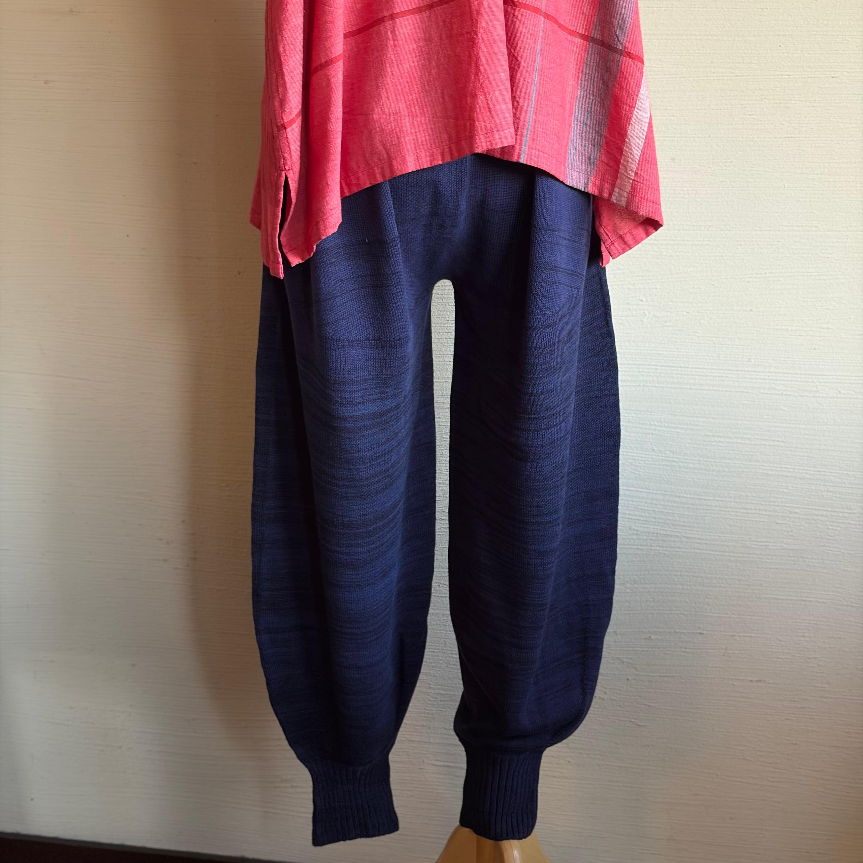 tamaki niime ゆらパンツ navy | [naty:r] ナチュールオンラインショップ