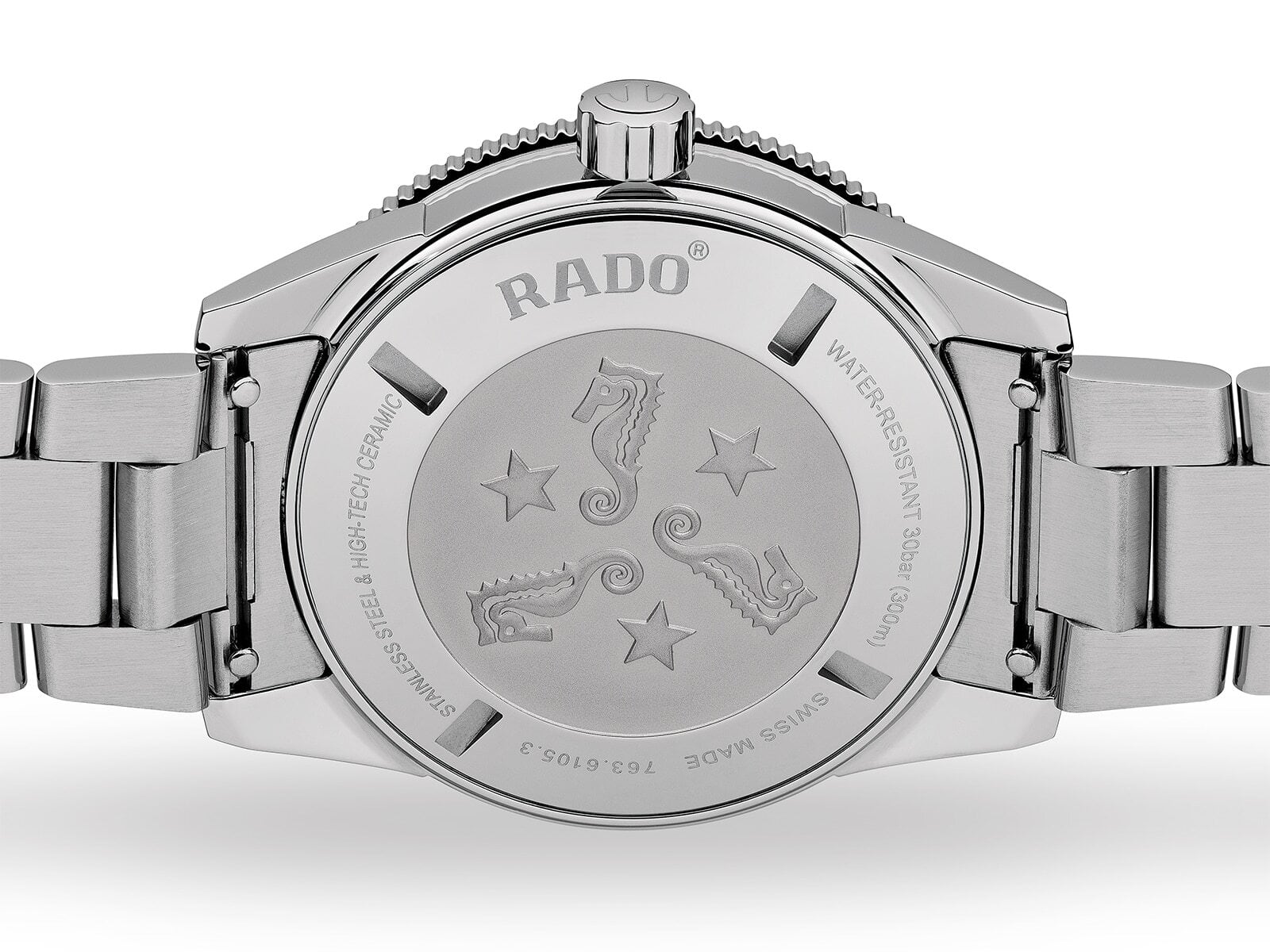 【RADO ラドー】Captain Cook Automatic キャプテンクック ブレスレット（ブルー）／国内正規品 腕時計