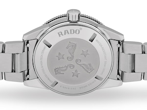 【RADO ラドー】Captain Cook Automatic キャプテンクック ブレスレット（ブルー）／国内正規品 腕時計