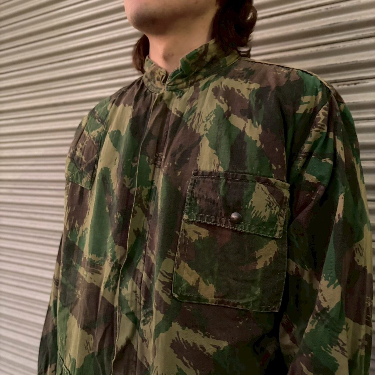 80s フランス　ハンティングジャケット 80s フランス製 edertys ヴィンテージ ハンティングジャケット M