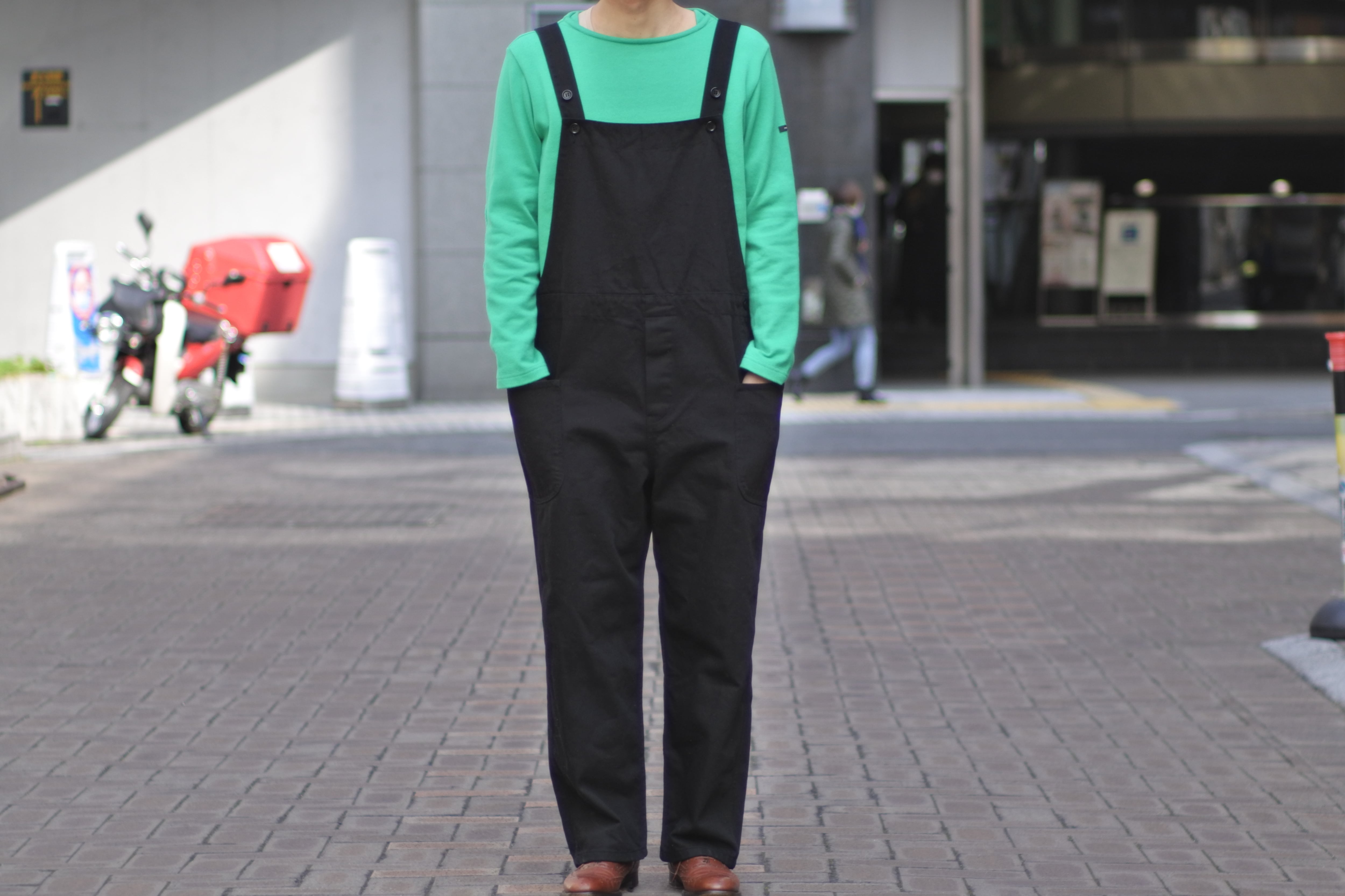 HATSKI】Denim Overall Katuragi Black | theater(シアター) HATSKI】Denim Overall Katuragi Black | theater(シアター)