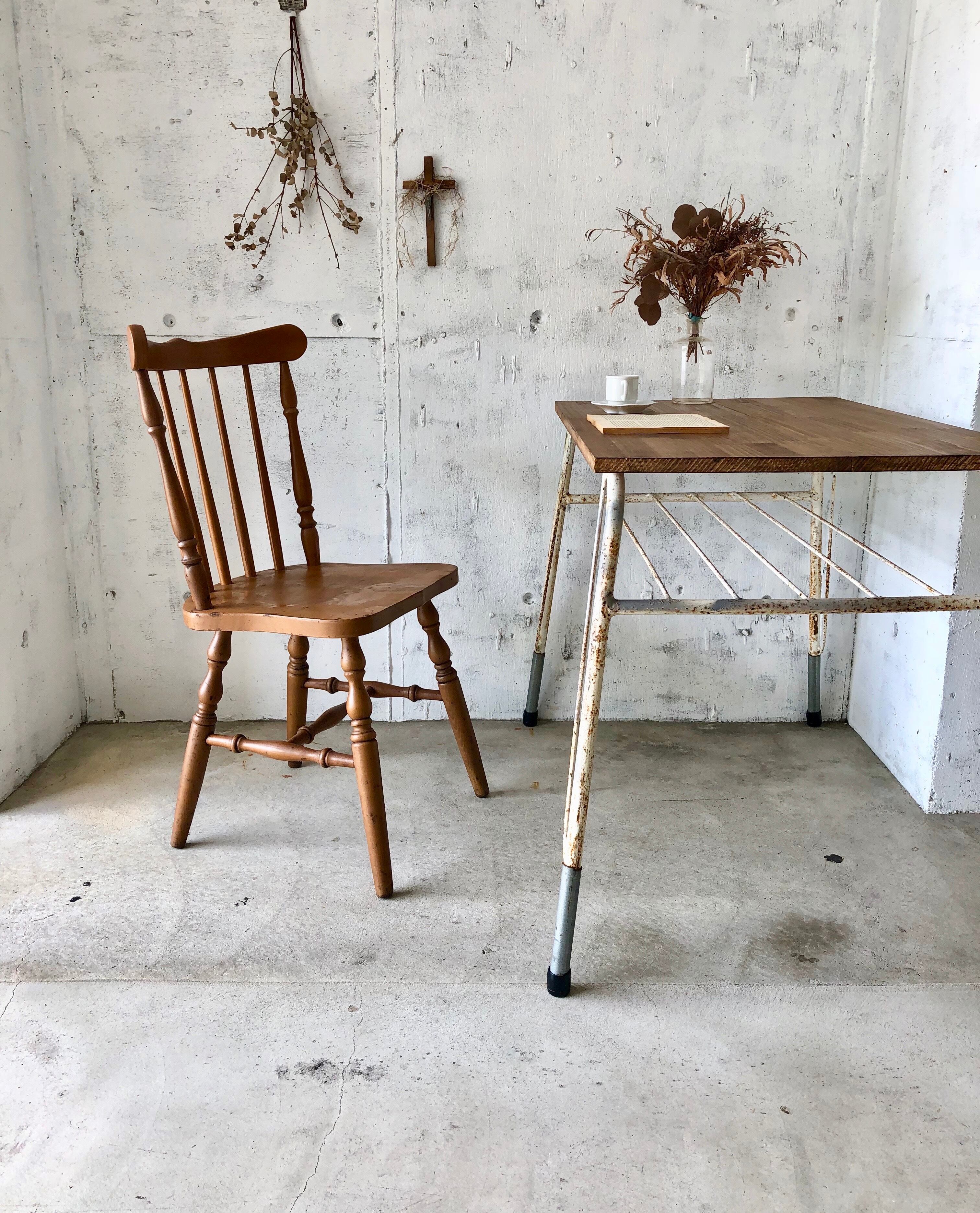 ろくろ脚の木製チェア［古家具］ | giraffes craft
