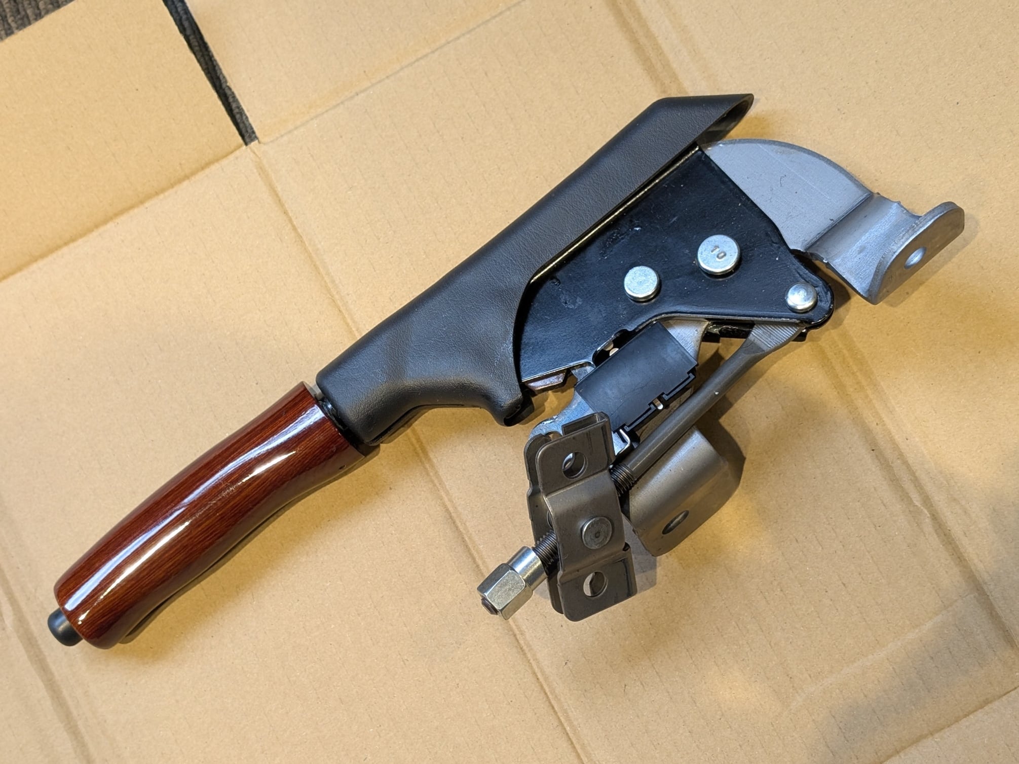 新品】ダイハツ純正 リアルウッドサイドブレーキレバー | rodeodrive