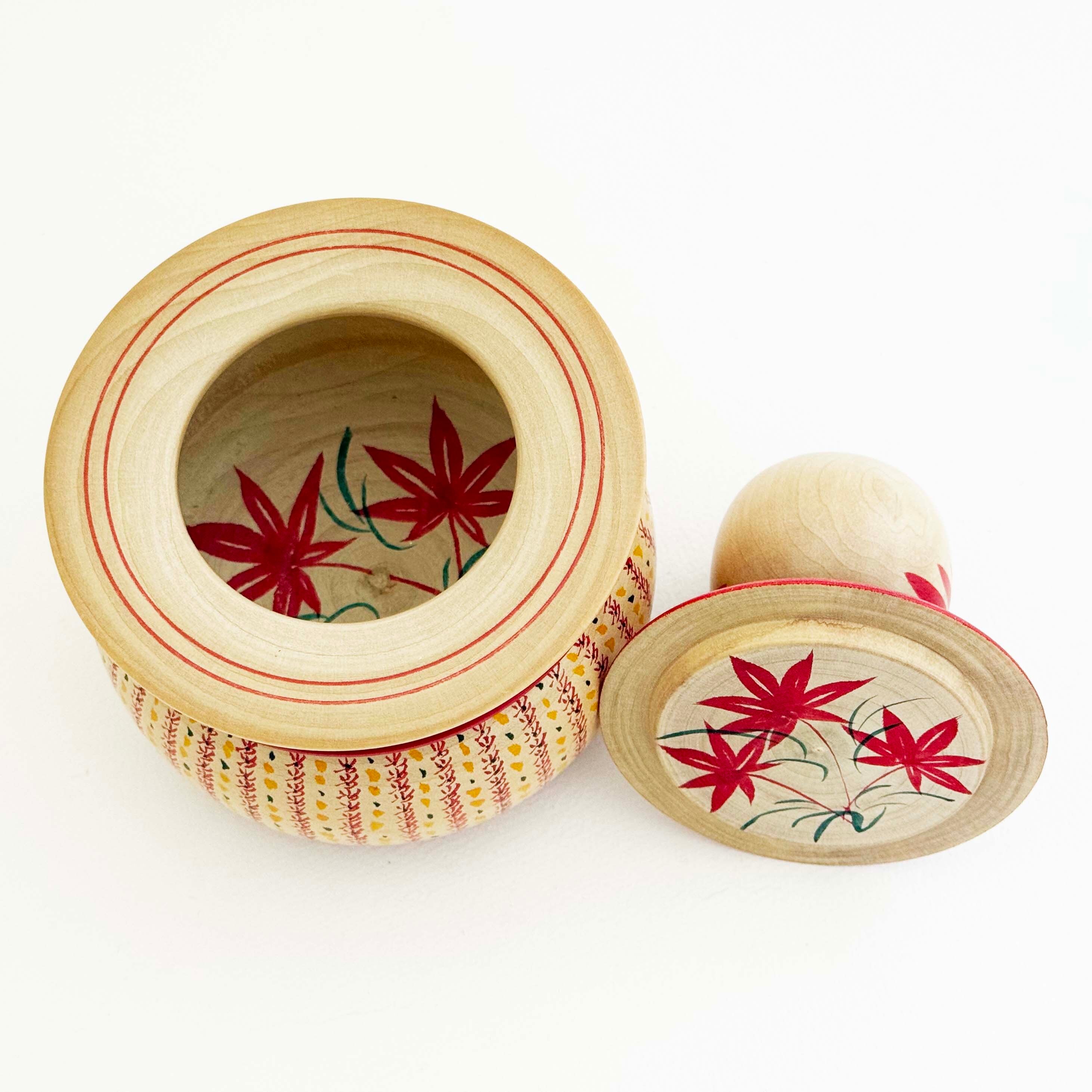 遠刈田系 / 佐藤一夫工人（糸目柄2体セット）