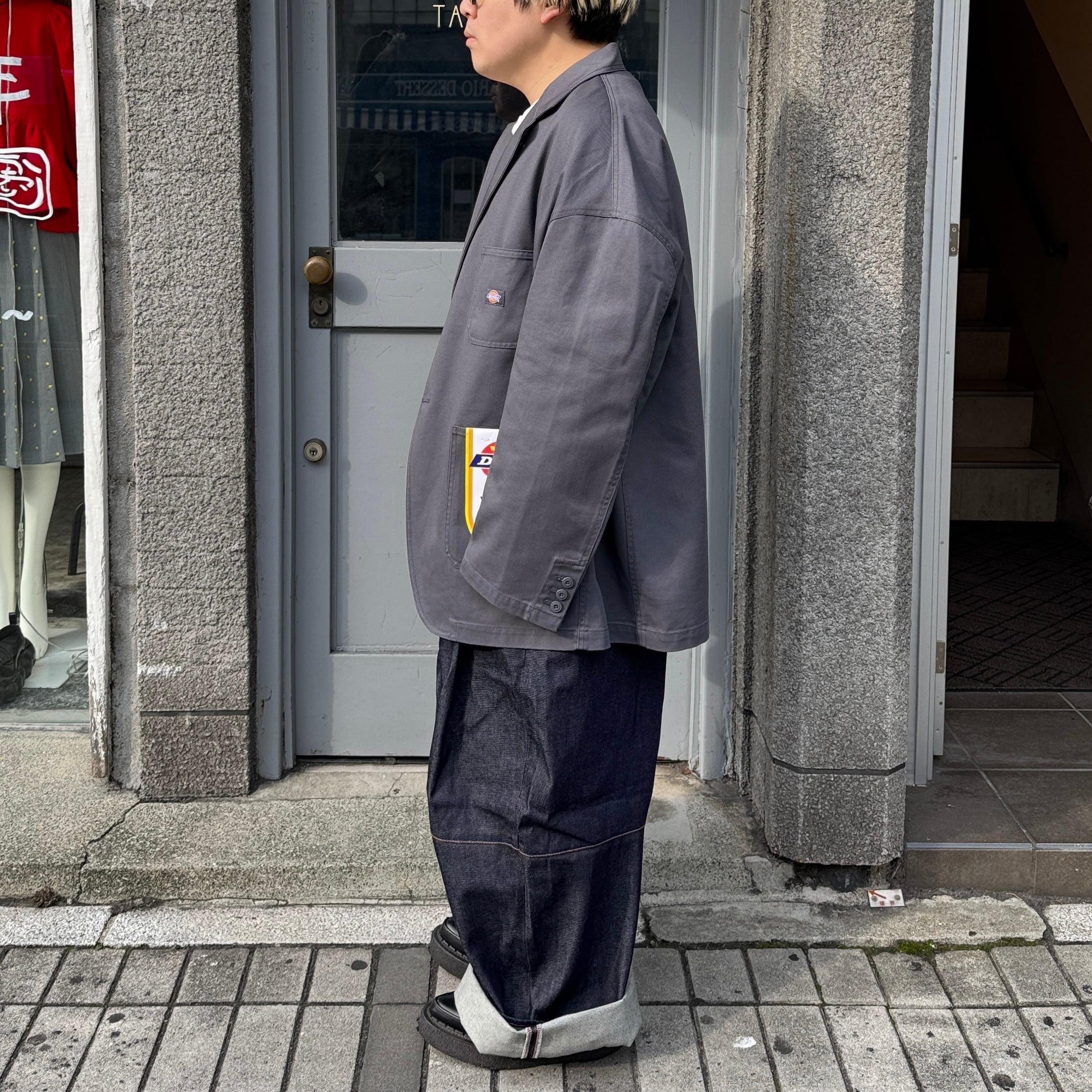 SHINYAKOZUKA / HIS JK WITH DICKIES(ISSUE #8) / CHARCOAL | ふぁいん