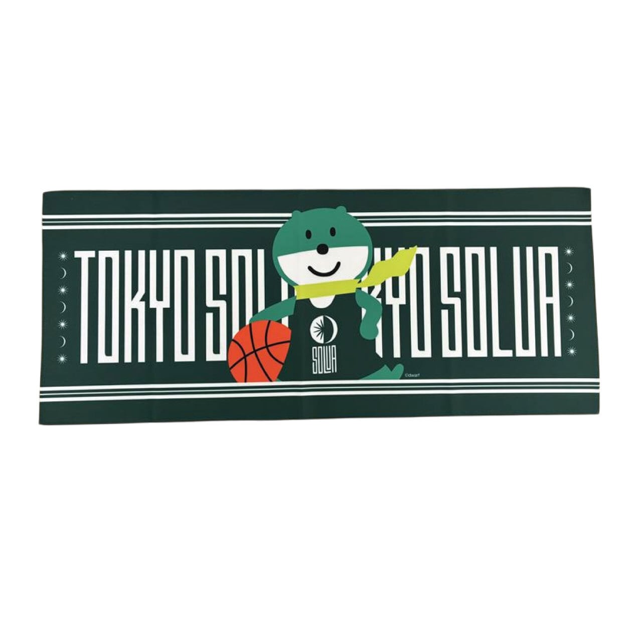 ミドすけフェイスタオル（グリーン） | SMBC TOKYO SOLUA ONLINESHOP