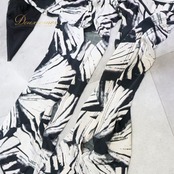 社交ダンス 衣装 Leirena レイリーナ トップス ブラウス レッスンウェア ブラック系 伸縮 ストレッチ 柄 模様 レース 黒 白 かわいい 上品 練習 レッスン ダンス衣装 イベント ステージ パーティー レディース おしゃれ ホワイト系