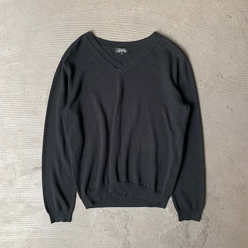 DOMON / V-neck knit sweater