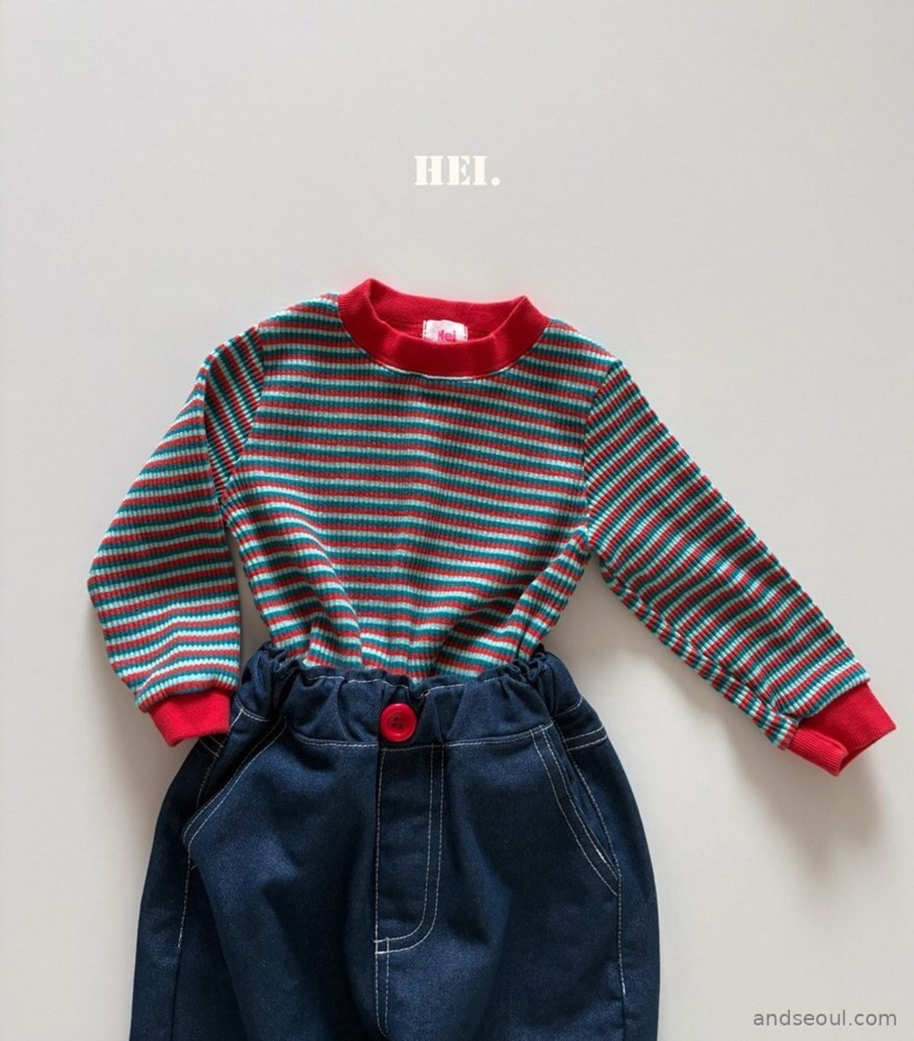 【取寄/韓国直送】Hei  ポポTシャツ｜秋服｜韓国子供服｜26/AT