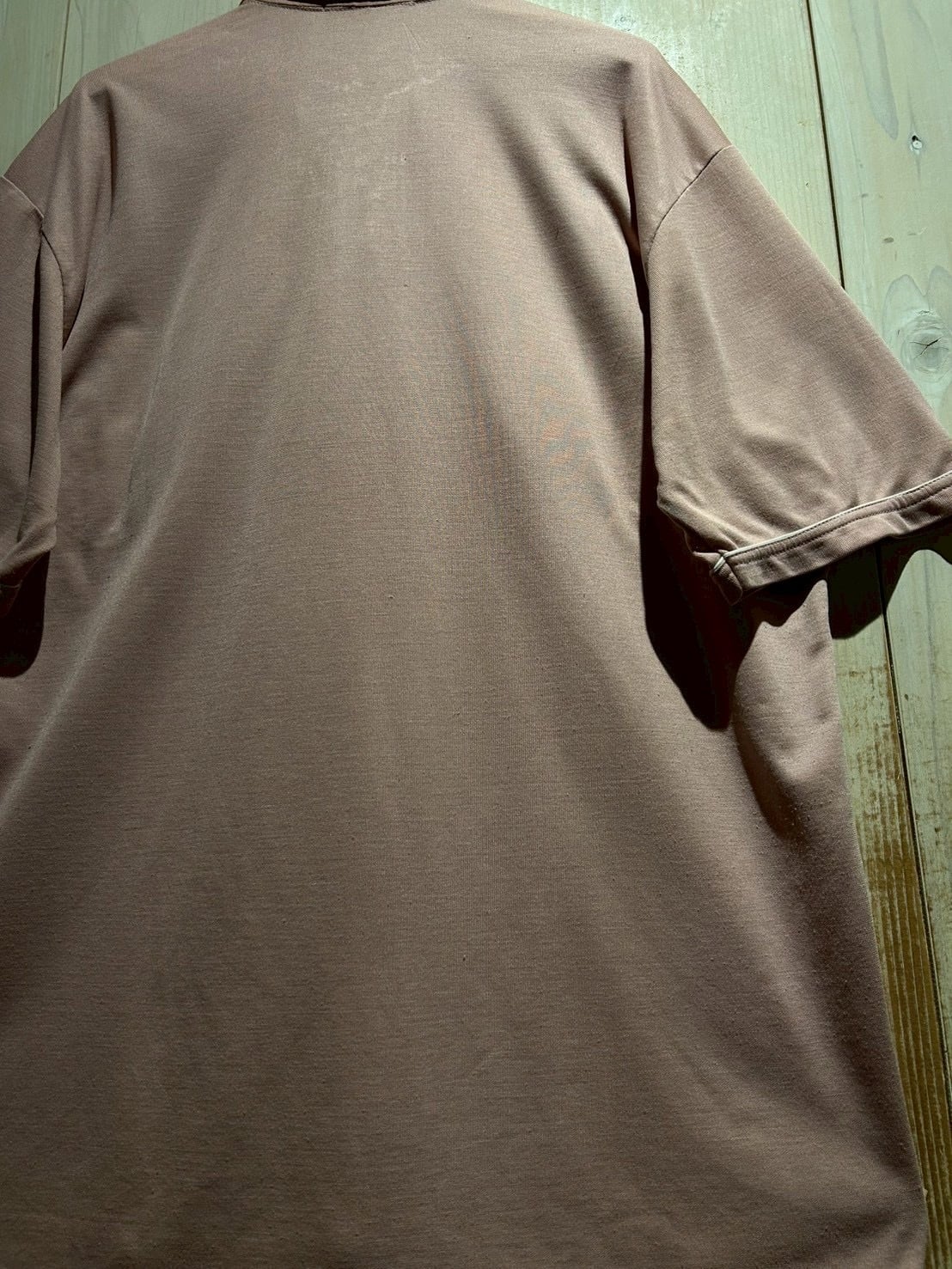 a.k.a.C.a.k.a vintage】80's〜90's Lace Gimmick Design Half Zip S/S