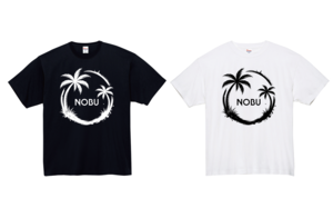 ヤシの木 NOBUロゴTシャツ