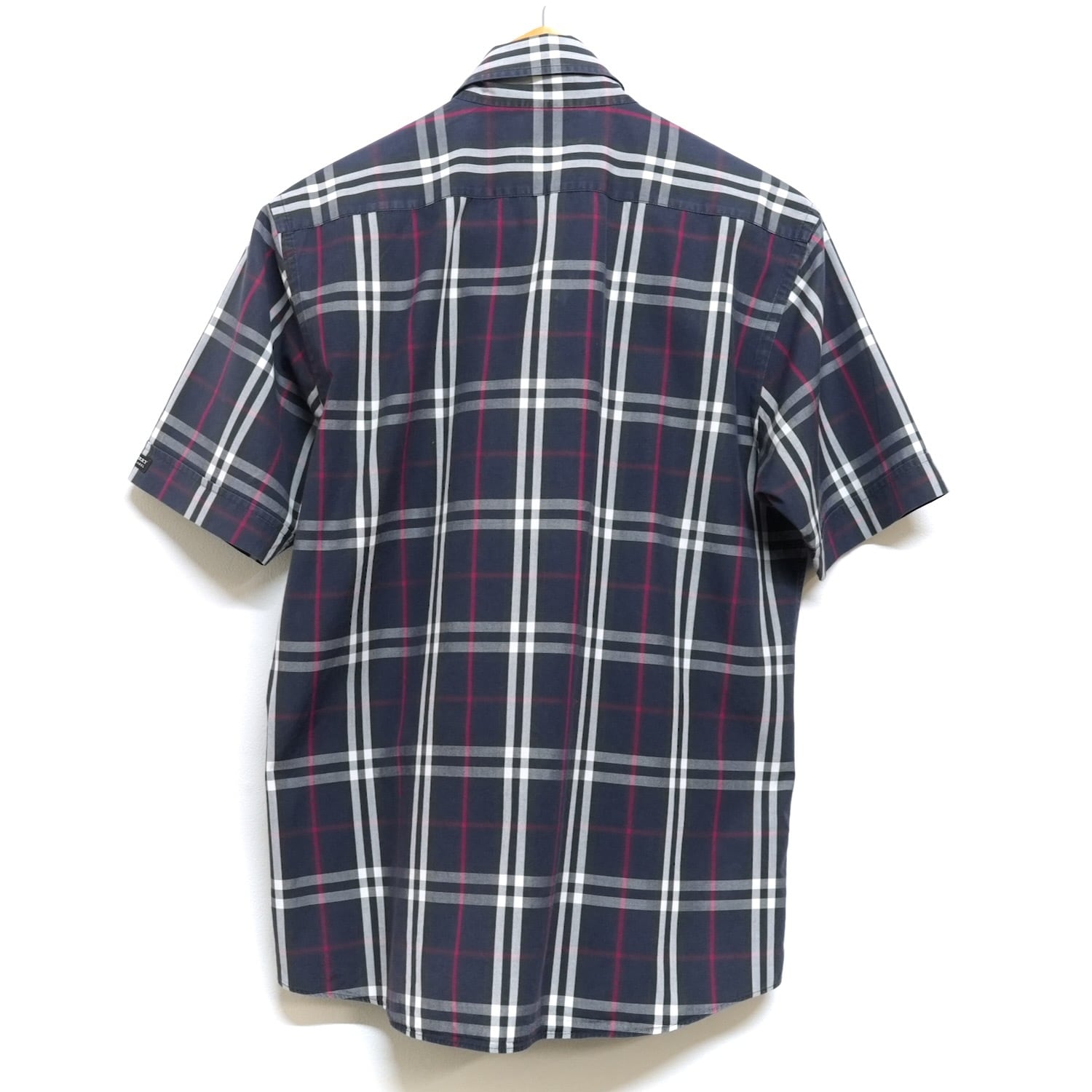 Burberry バーバリー ノバチェック ネイビー トレンチコート ベルト付き