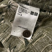 Reyn Spooner x UNIQLO レインスプーナー ユニクロ ボタニカル 半袖 アロハシャツ M/グリーン メンズ