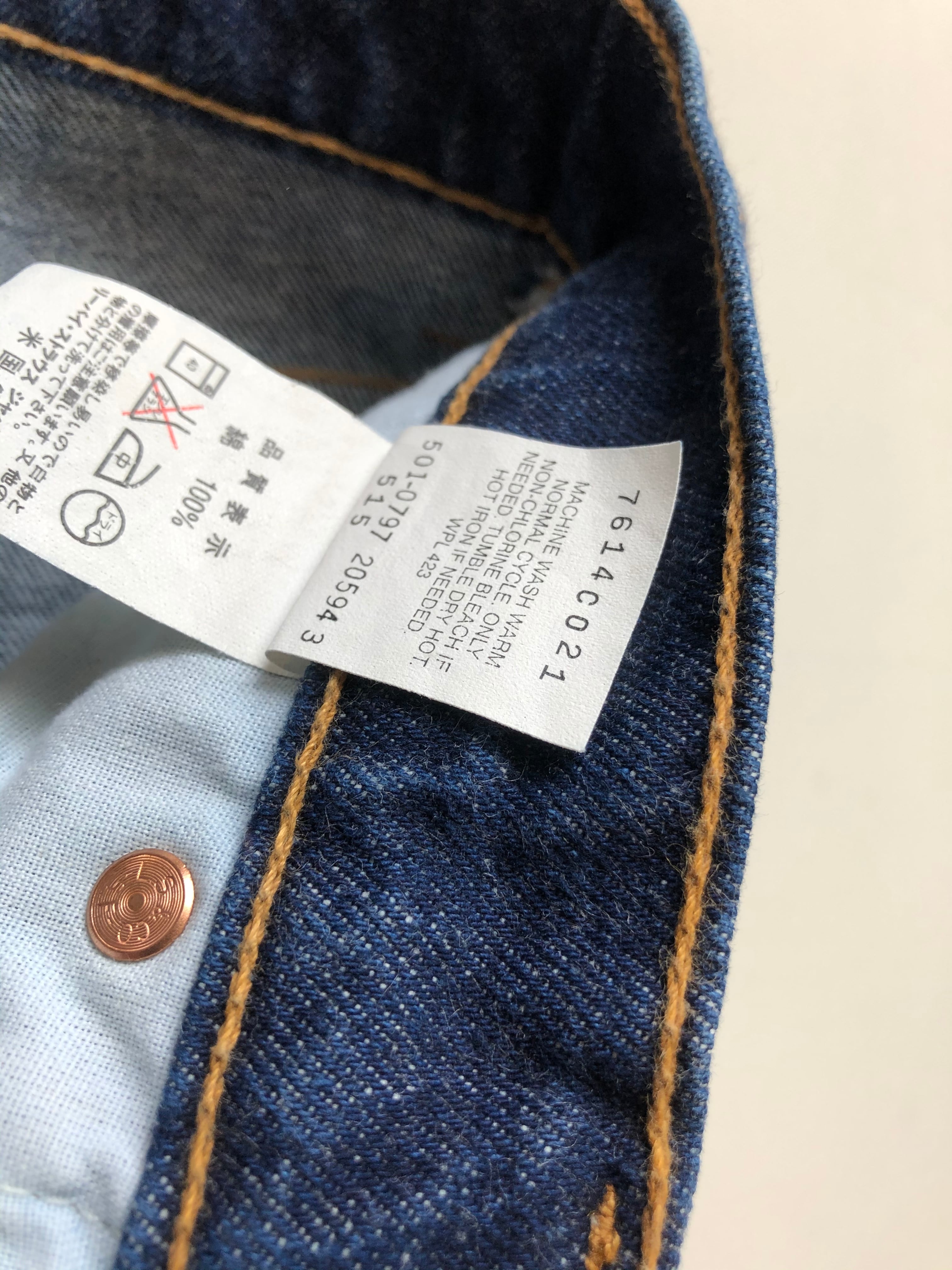 W 's MADE in USA Levi's リーバイス     ＳＥＣＯＮＤ HAND RED