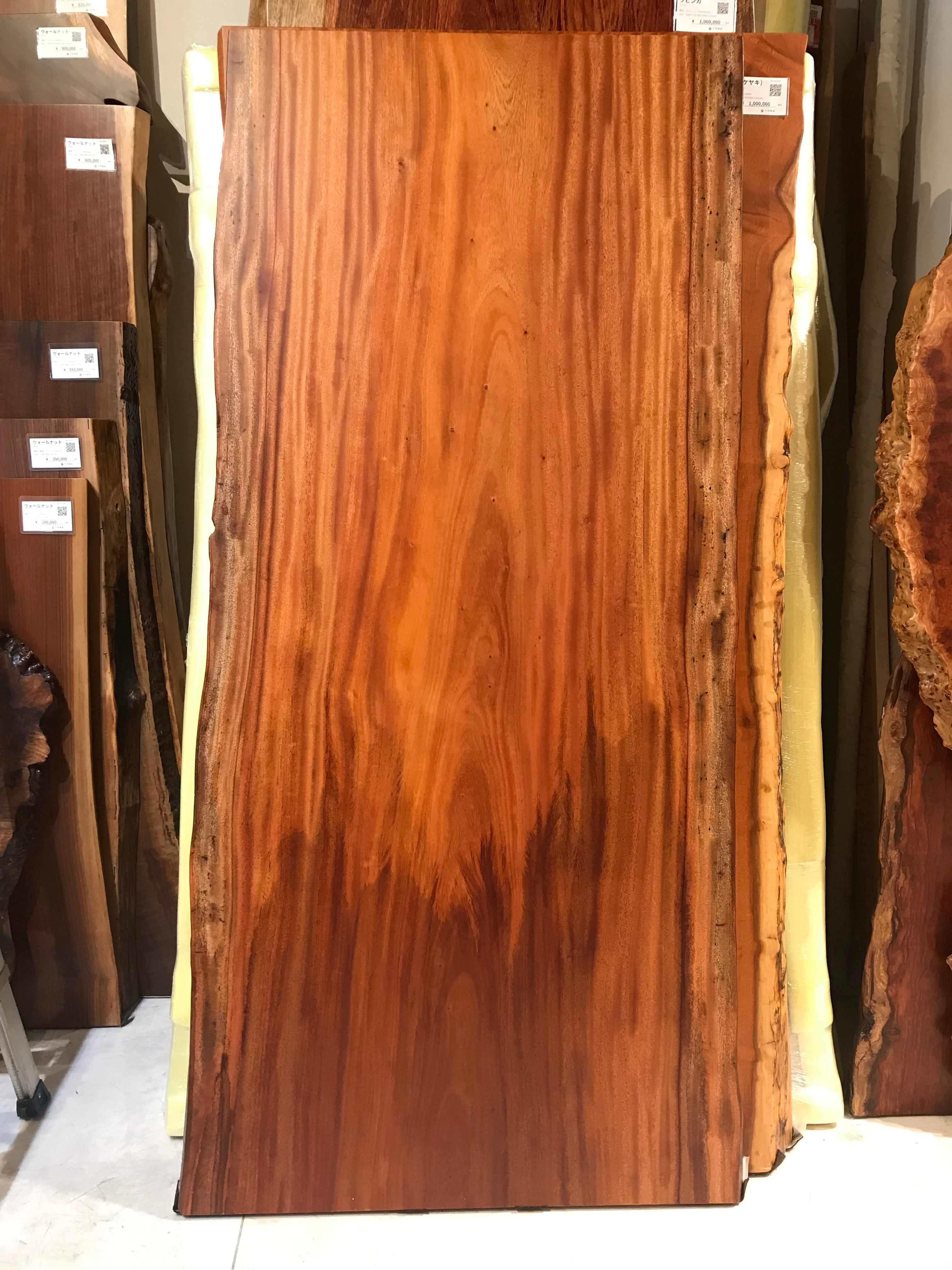 マホガニー_1800×900-800-760×60_横浜元町店_テーブル天板/一枚板