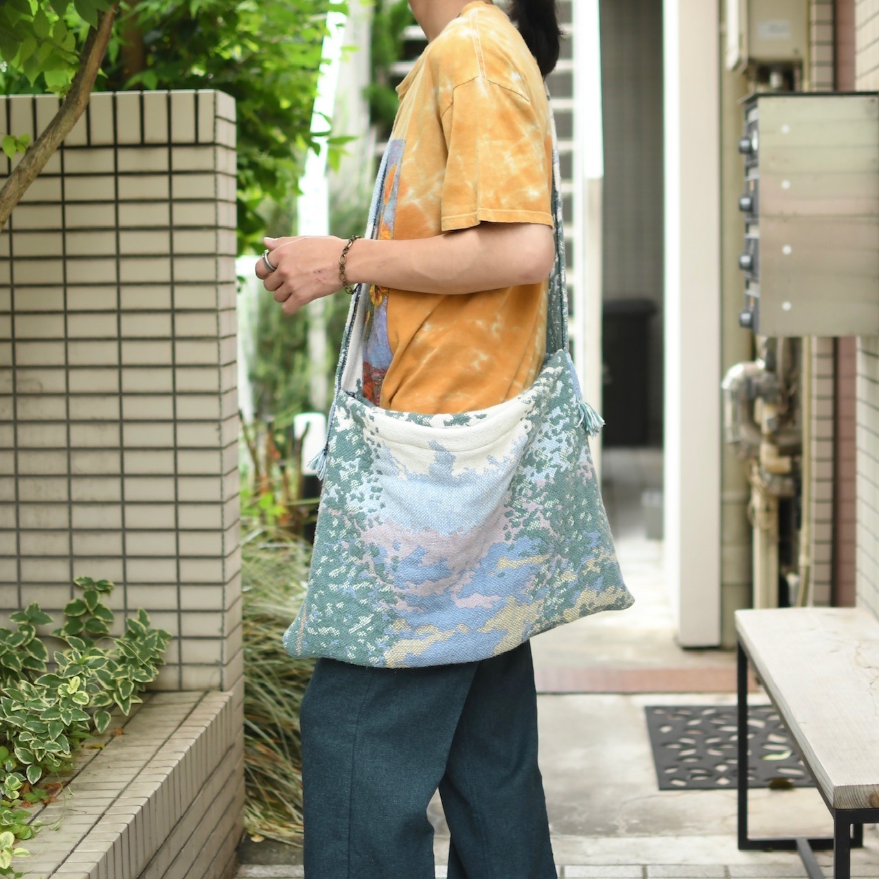 kroneko online nature rug shoulder bag