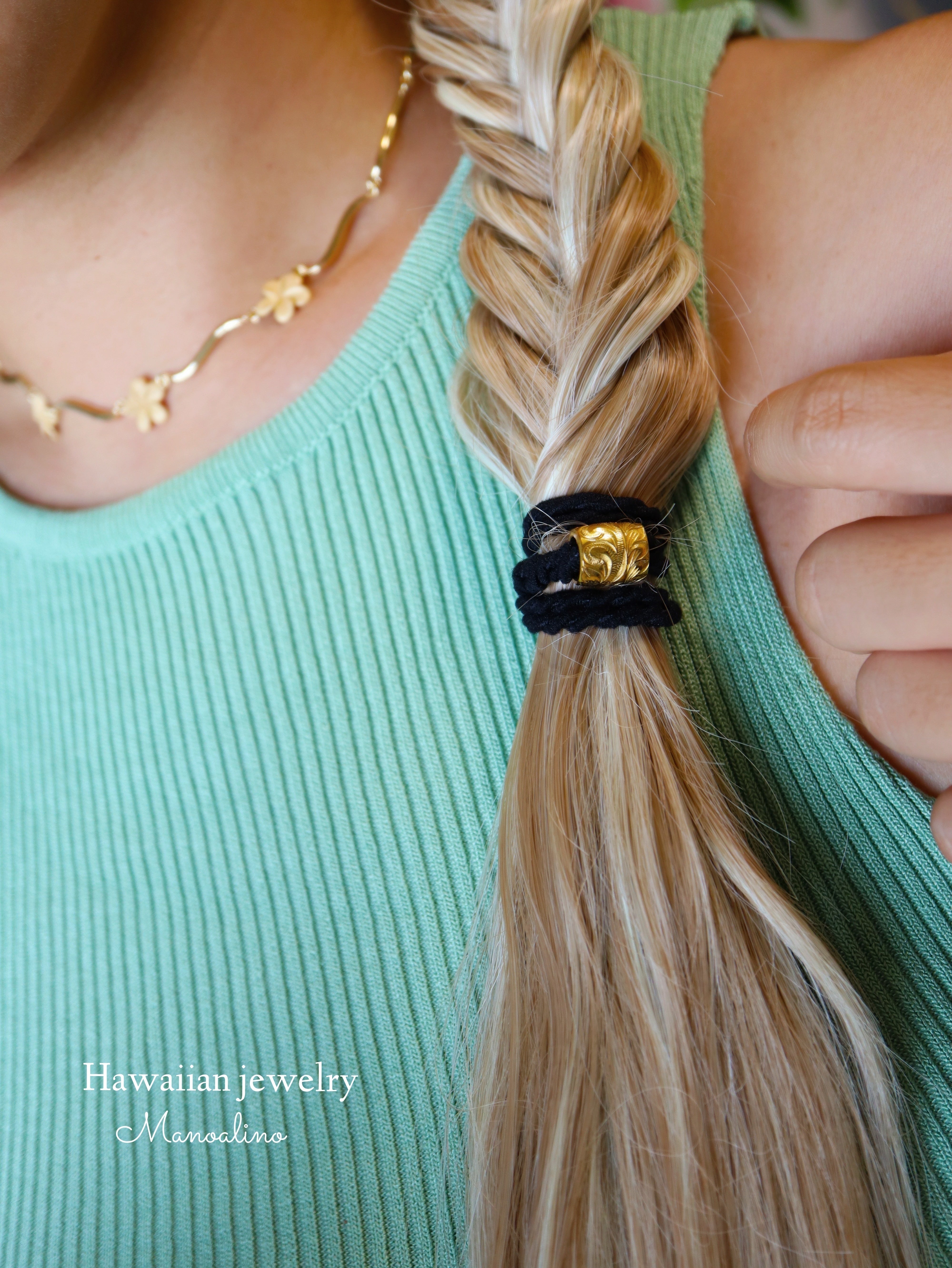 8color】Hawaiian jewelry Barrel hair accessory (バレルハワイアン