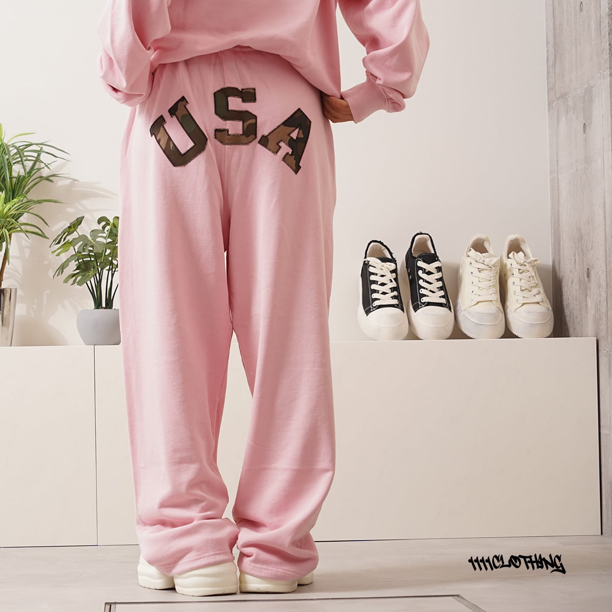 スウェットパンツ | 1111clothing / ワンフォークロージング / 韓国