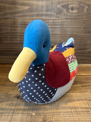 VintageDuck Decoy patchwork/デコイ カモ パッチワーク 置物 ビンテージ