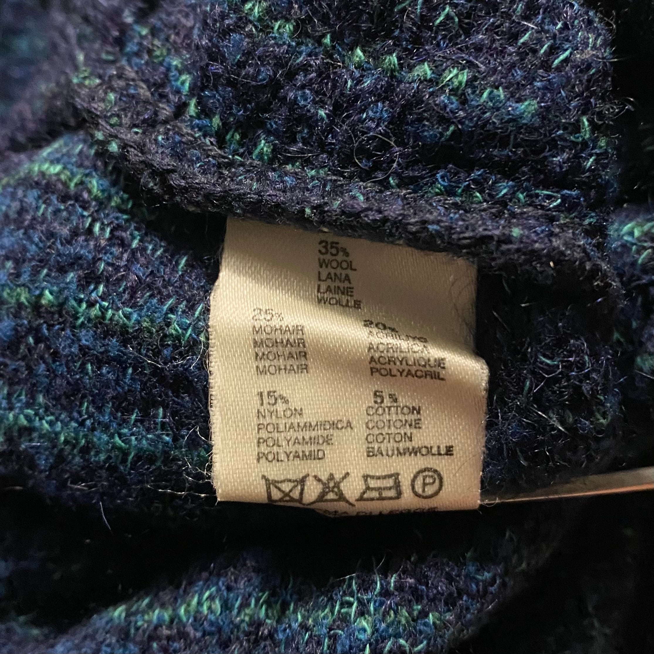 vintage ERMENEGILDO ZEGNA low gauge mohair sweater | NOIR ONLINE vintage ERMENEGILDO ZEGNA low gauge mohair sweater | NOIR ONLINE