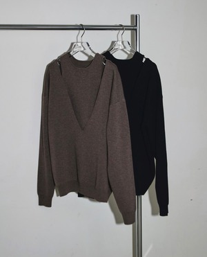 TODAYFUL / Milanorib Layered Knit