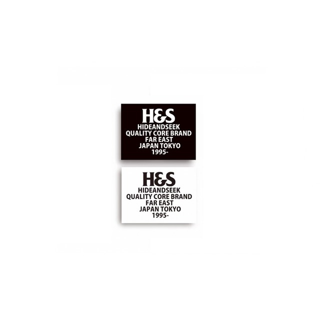 ステッカー / HIDEANDSEEK(ハイドアンドシーク) / H&S STICKER(24SS)(Mサイズ)(HG-011124)