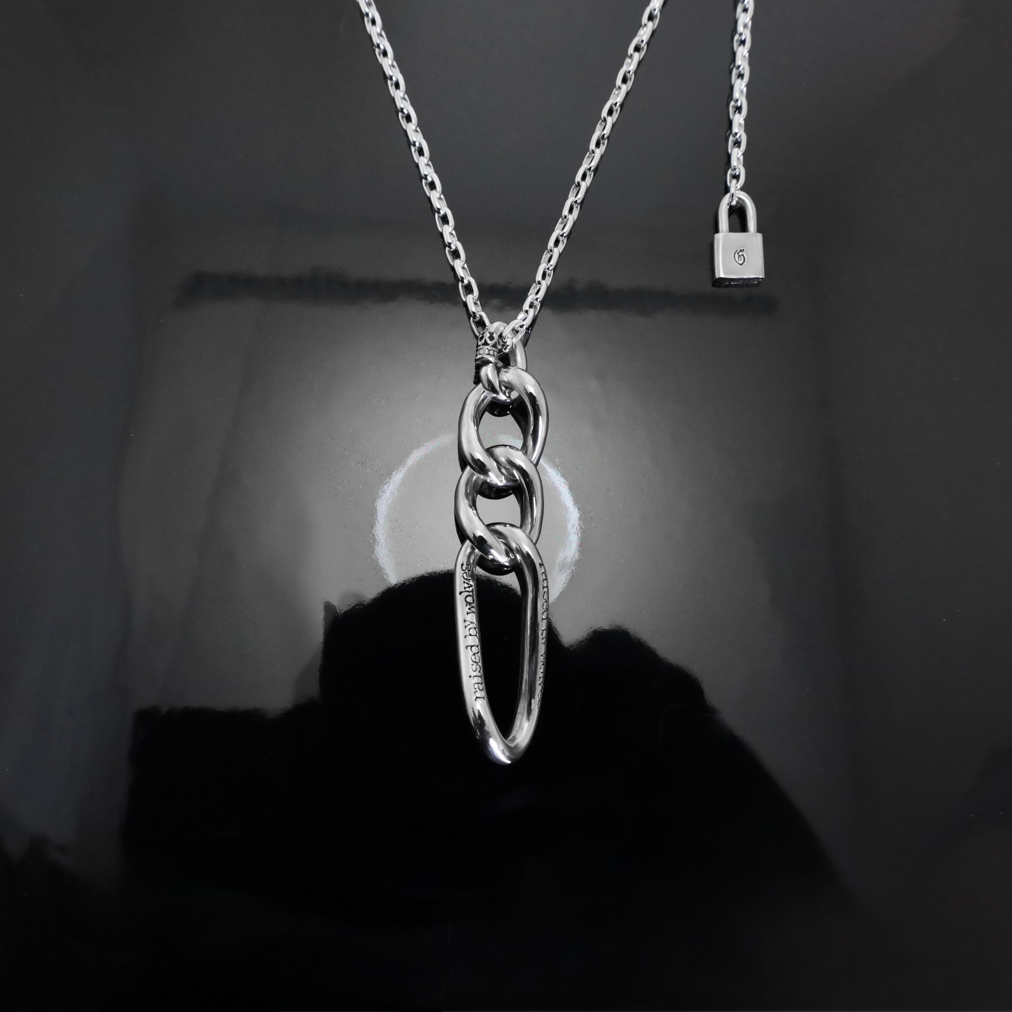 GODSIZE® FIGARO TRINITY [LARGE] #2 I.D. TAG NECKLACE / ゴッド