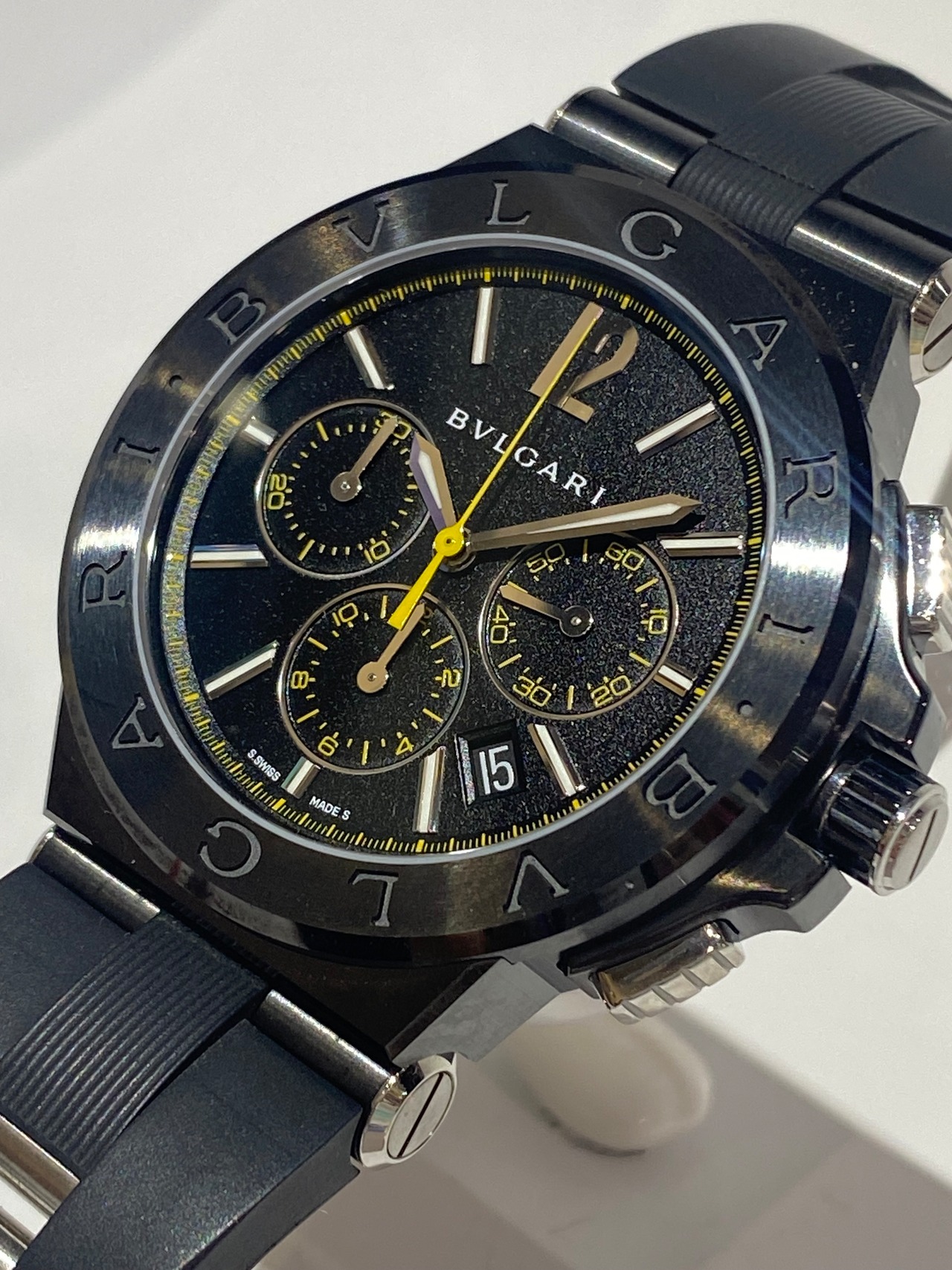 BVLGARI ブルガリ メンズ 腕時計 ディアゴノ ウルトラネロ DG42BBSCVDCH/2