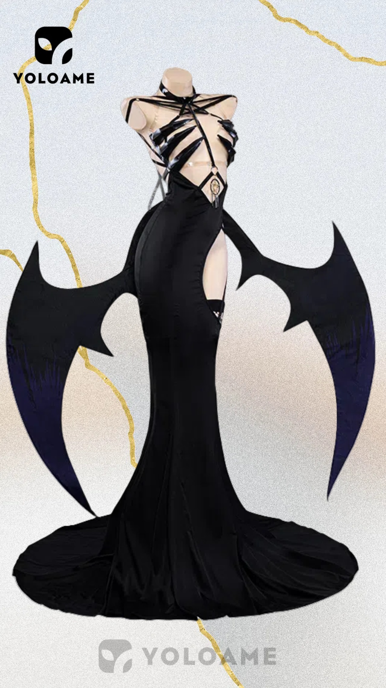 UWOWO アズールレーン おわり 尾張 コスプレ衣装 尾張·魔王